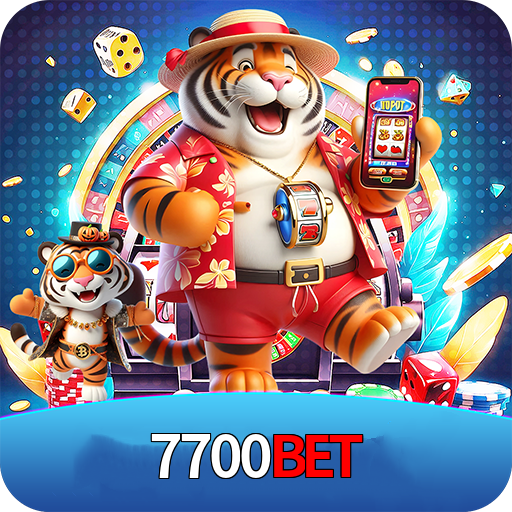 Imagem promocional da 7700BET mostrando a plataforma e suas vantagens